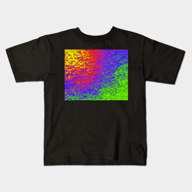 Color Band Kids T-Shirt by NovaOven